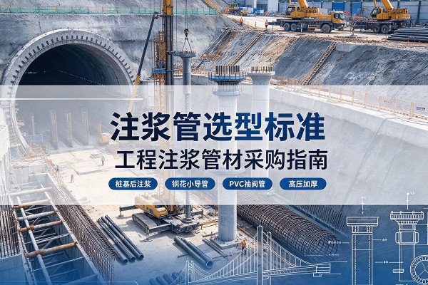 曲江注浆管选型标准